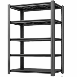 LI JIU HOME 5-Tier 35.43" W x 17.75" D x 72" H Garage Shelving 3500LBS Storage Shelves Heavy Duty Metal Shelf Unit Adjustable Basement Industrial Storage Racks